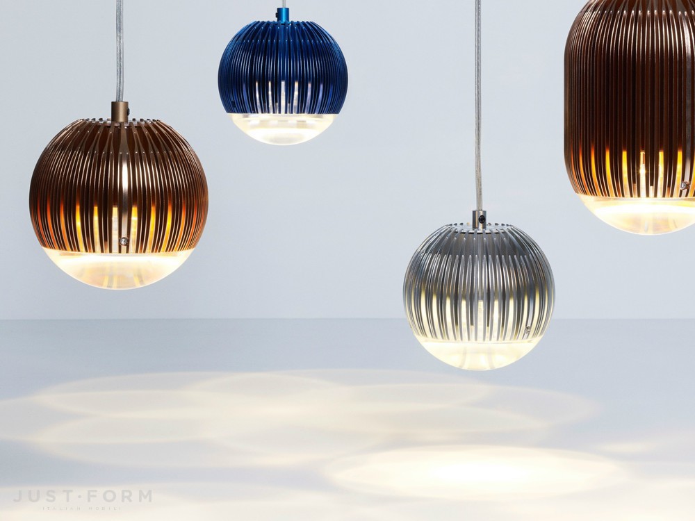 Подвесной светильник Fin Light Round Copper фабрика Tom Dixon фотография № 4