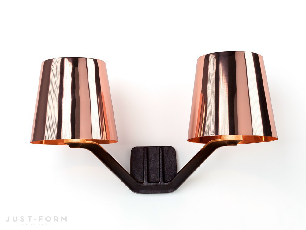 Настенный светильник Base Copper Wall Light фабрика Tom Dixon фотография № 1