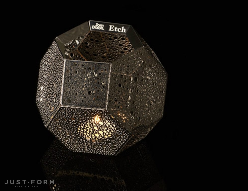Подсвечник Etch Candle Holder Copper фабрика Tom Dixon фотография № 2