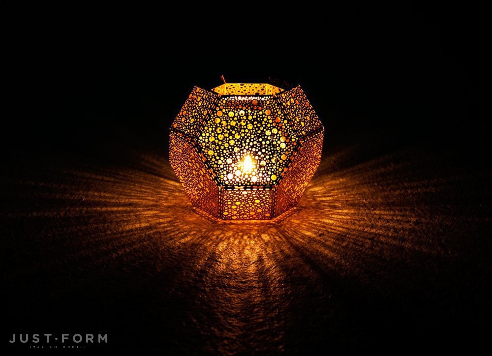 Подсвечник Etch Candle Holder Brass фабрика Tom Dixon фотография № 2