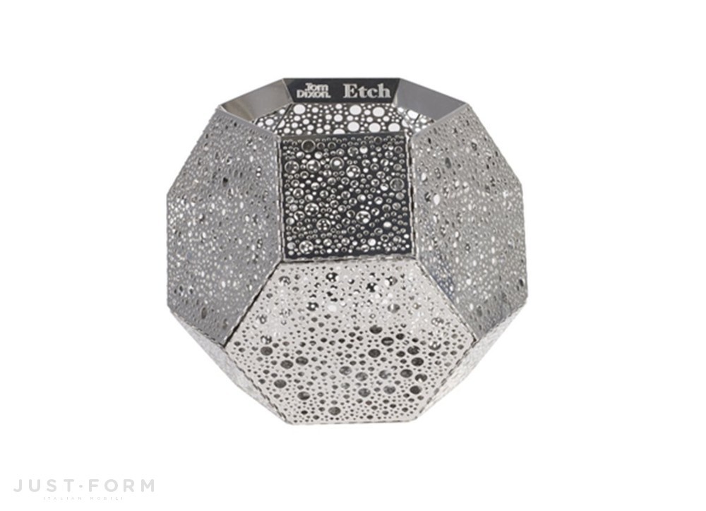 Подсвечник Etch Candle Holder Copper фабрика Tom Dixon фотография № 1