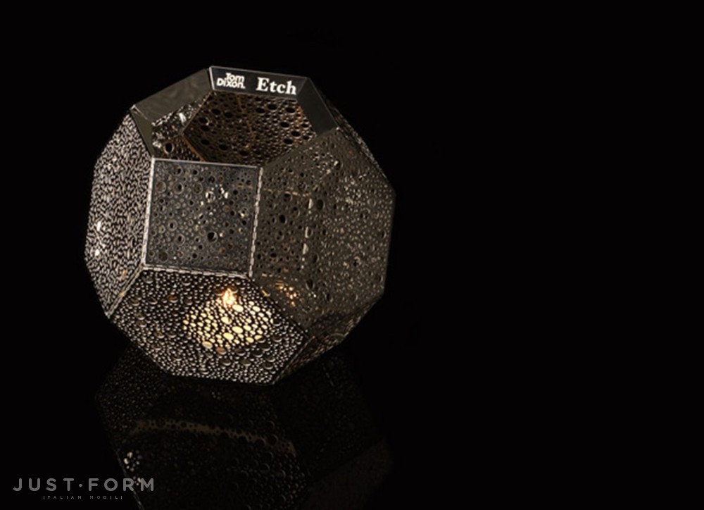 Подсвечник Etch Candle Holder Copper фабрика Tom Dixon фотография № 2