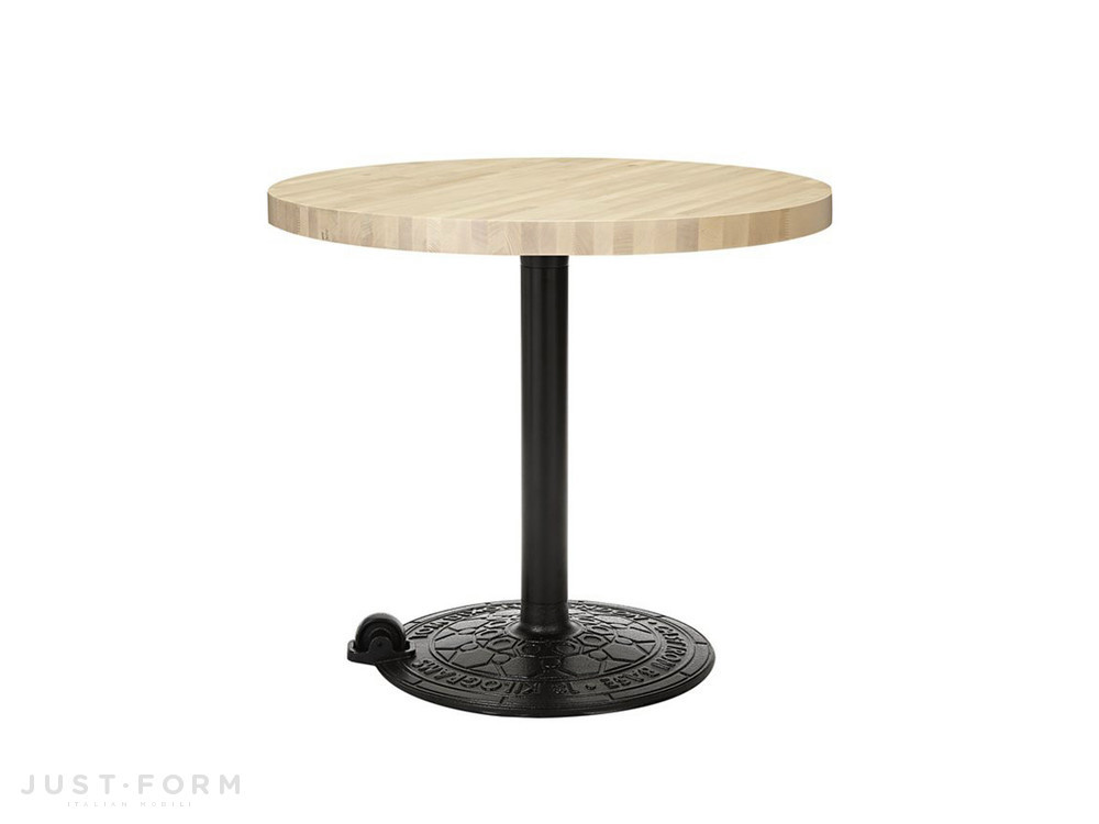 Стол Birch Small Round Top Roll Base фабрика Tom Dixon фотография № 1