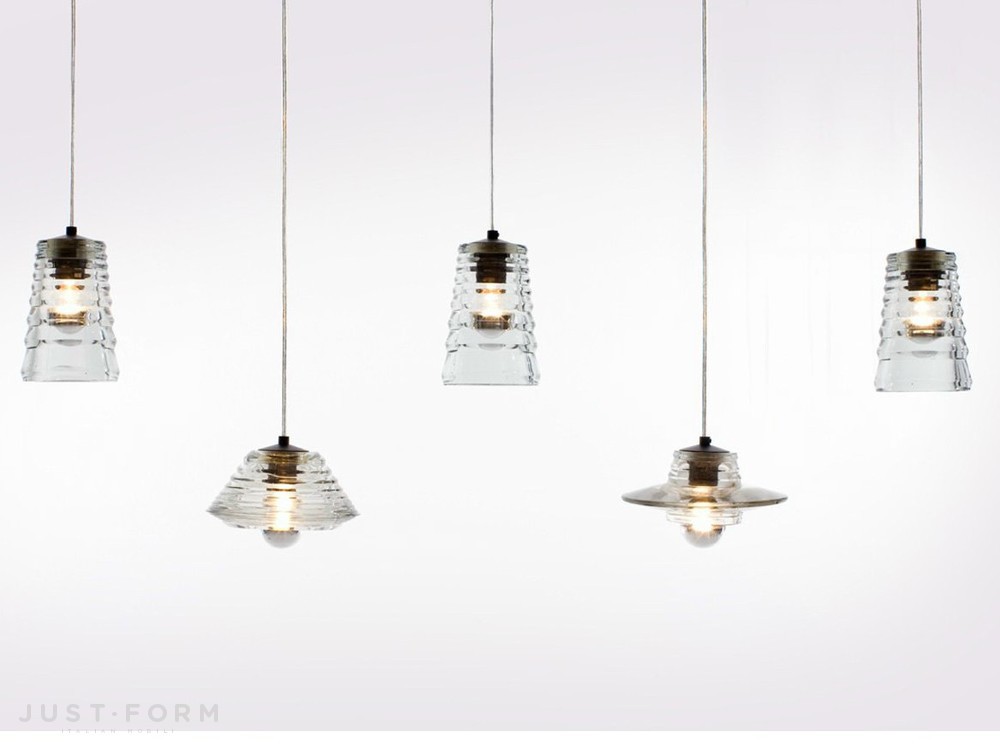 Подвесной светильник Pressed Glass Light Bowl фабрика Tom Dixon фотография № 2