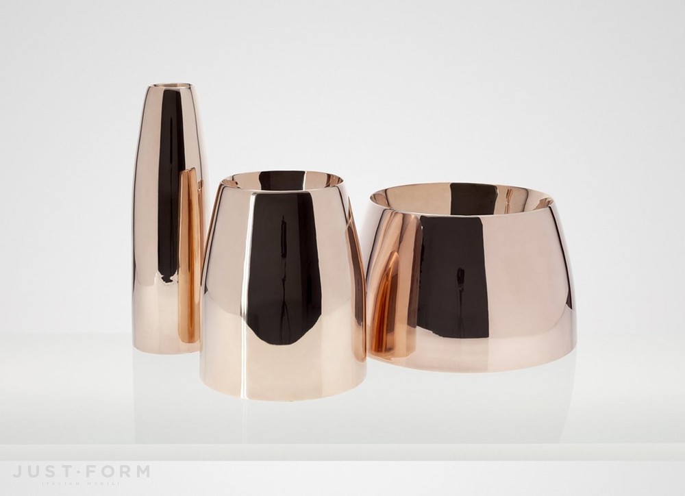Ваза Spun Champagne Bucket Brass фабрика Tom Dixon фотография № 2