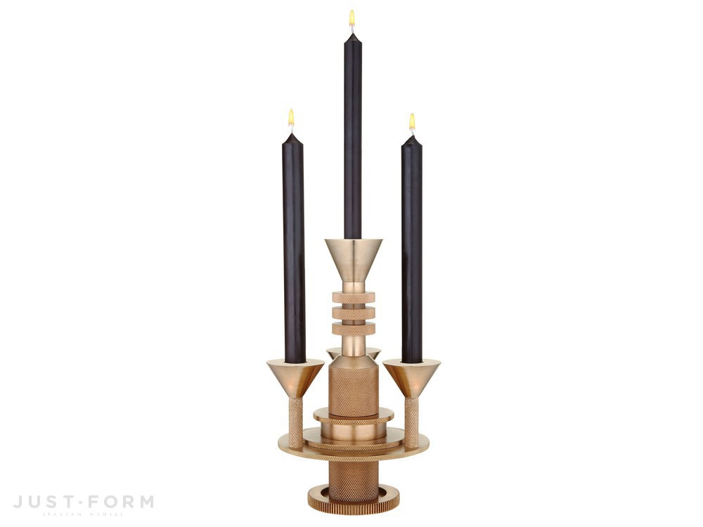 Подсвечник Cog Candelabra фабрика Tom Dixon фотография № 1