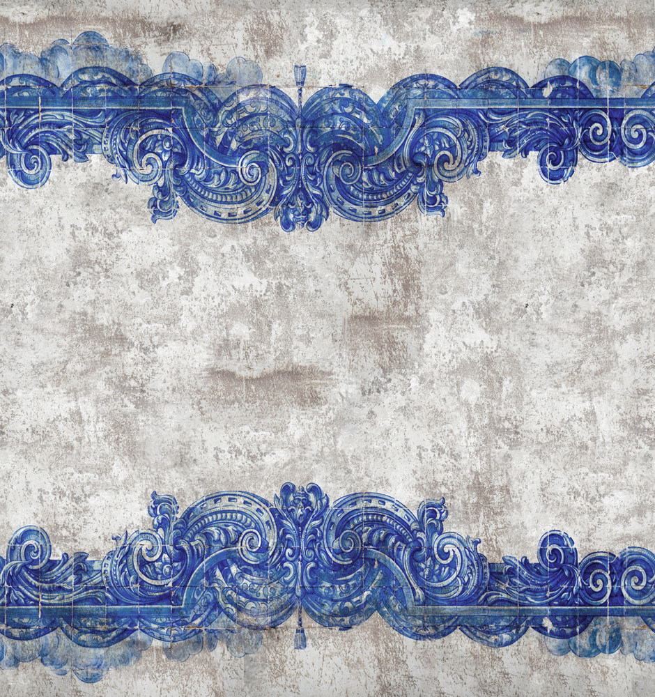 Обои Blue Powder фабрика Wall & Deco фотография № 3