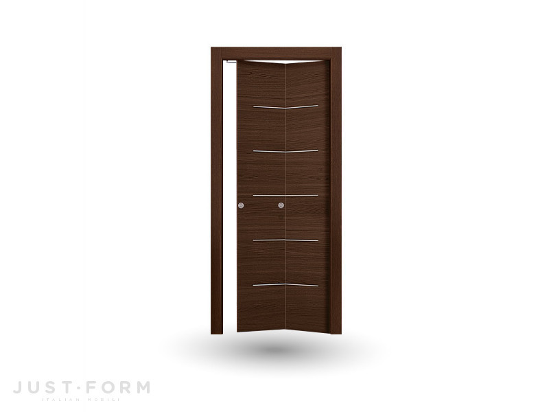 Внутренняя дверь Imago396Rovere Moka Folding Symmetrica фабрика GD DORIGO фотография № 1