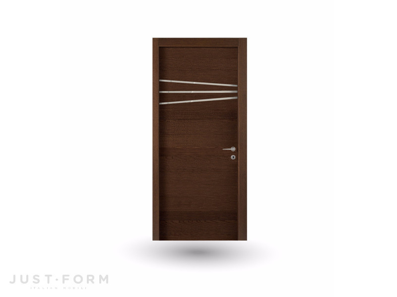 Внутренняя дверь Imago388Frassino Moka With Insert фабрика GD DORIGO фотография № 1