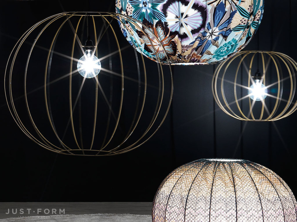 Напольный светильник Bubble Gold фабрика Missoni Home фотография № 2