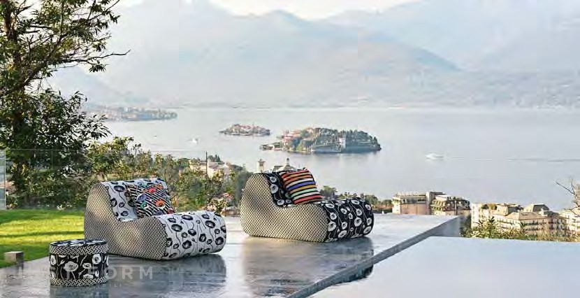 Садовое кресло Virgola Outdoor фабрика Missoni Home фотография № 3