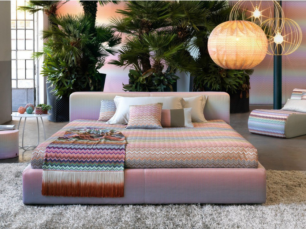 Кровать Morfeo фабрика Missoni Home фотография № 3