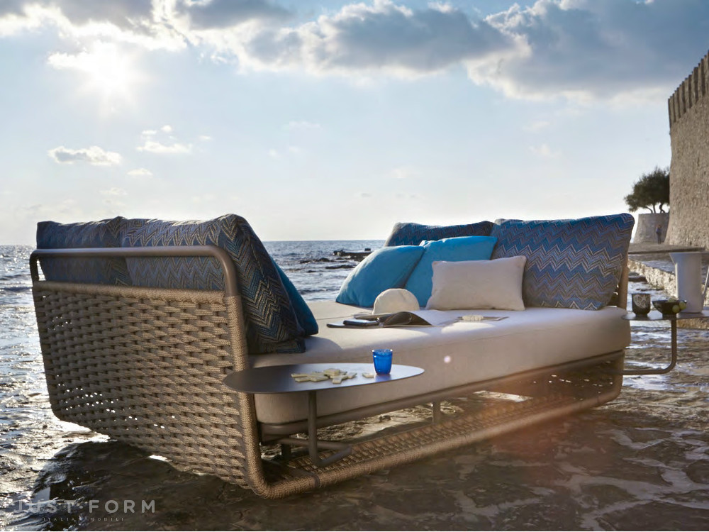 Садовая кровать Portofino фабрика Roberti Rattan фотография № 4