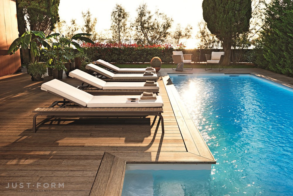 Садовый шезлонг Portofino фабрика Roberti Rattan фотография № 3