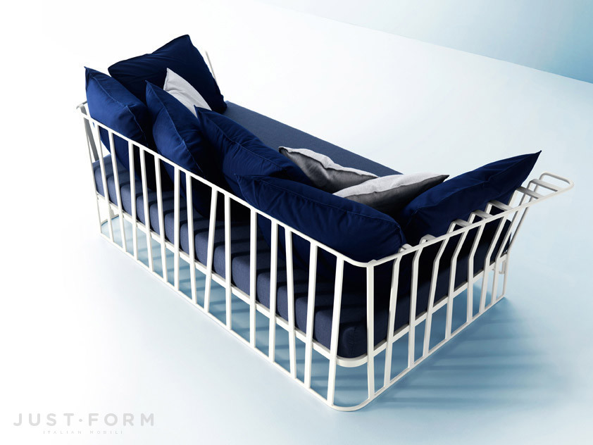 Садовый диван Hamptons Graphics фабрика Roberti Rattan фотография № 3
