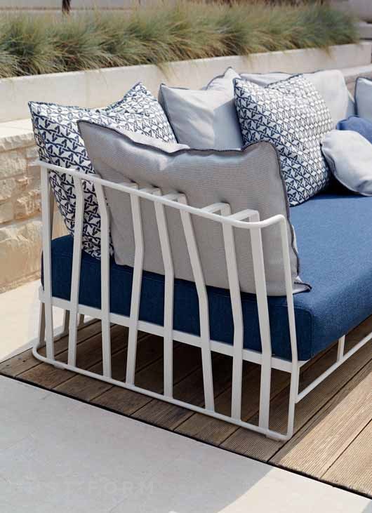 Садовый диван Hamptons Graphics фабрика Roberti Rattan фотография № 5