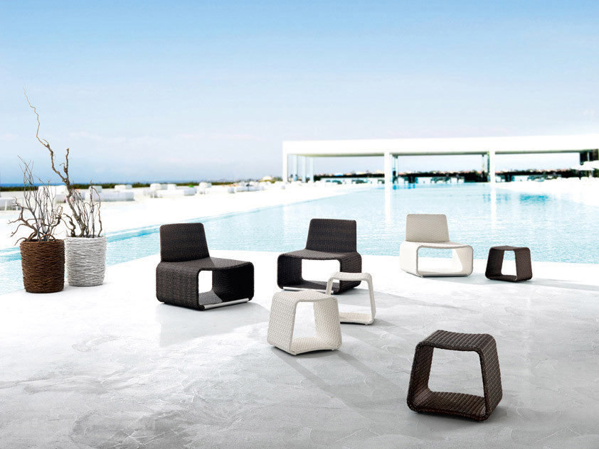 Садовый пуф Hamptons фабрика Roberti Rattan фотография № 4