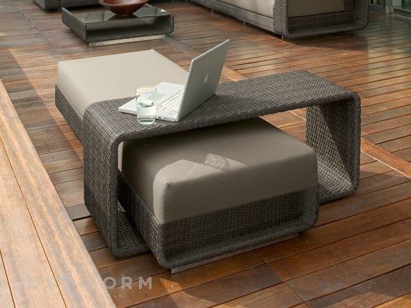 Садовый столик Hamptons фабрика Roberti Rattan фотография № 1