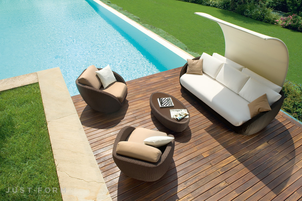 Садовый зонт Saint Tropez Parasole фабрика Roberti Rattan фотография № 3