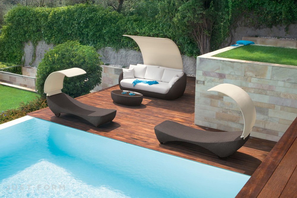 Садовый шезлонг Saint Tropez фабрика Roberti Rattan фотография № 3