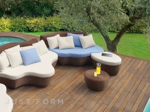 Садовый пуф Les Iles фабрика Roberti Rattan фотография № 2
