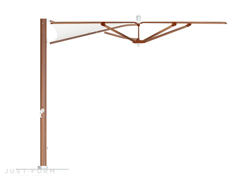 Садовый зонт Plantation Max Zero Horizon Cantilever фабрика Tuuci фотография № 4