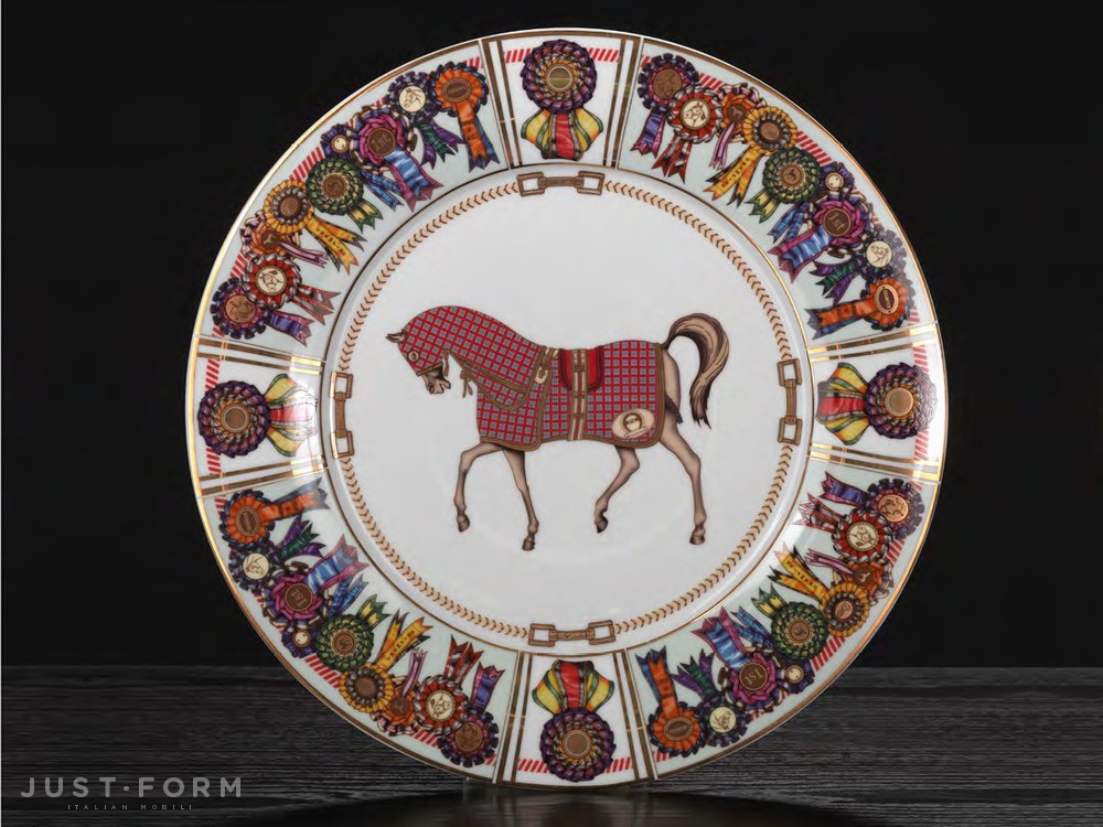 Тарелка Four Horses фабрика Formitalia Group фотография № 1