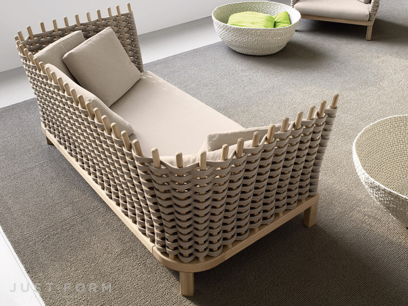Садовый диван Wabi фабрика Paola Lenti фотография № 4
