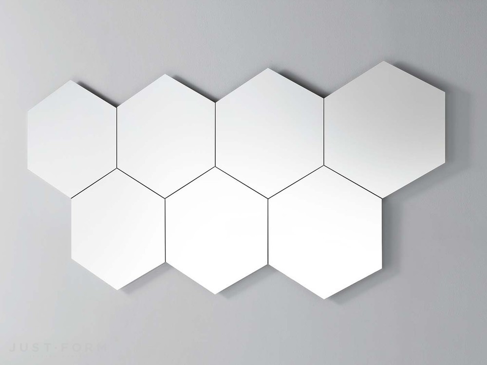 Зеркало Geometrika Esagonale фабрика Pianca фотография № 1