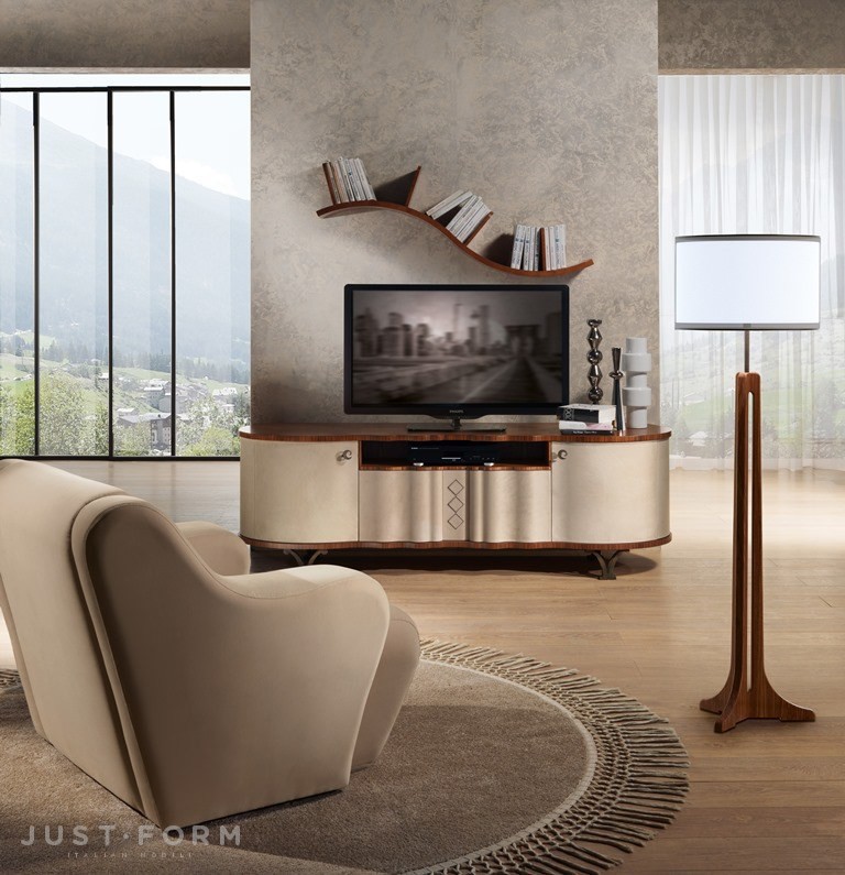 Настенный шкаф Ripiano Ad Onda фабрика Carpanelli Contempora фотография № 1