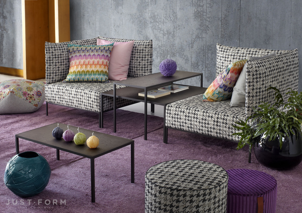Столик Harry Glass фабрика Missoni Home фотография № 6