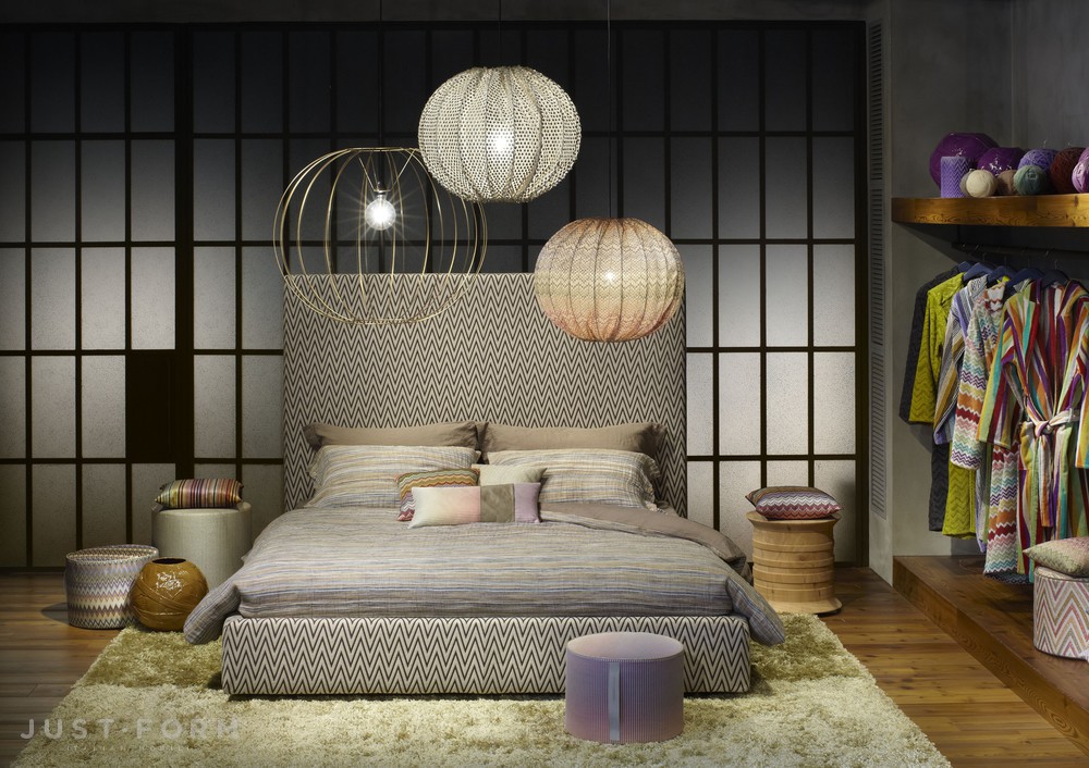 Кровать Screen High фабрика Missoni Home фотография № 3