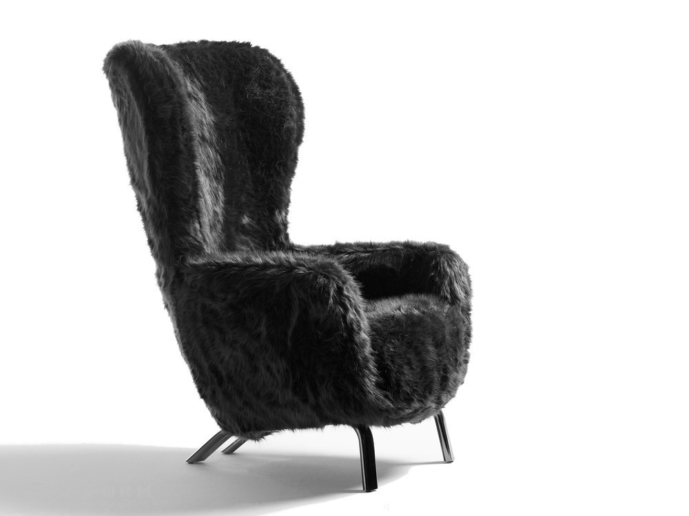 Кресло Guelfo Fur Limited Edition фабрика Opinion Ciatti фотография № 1