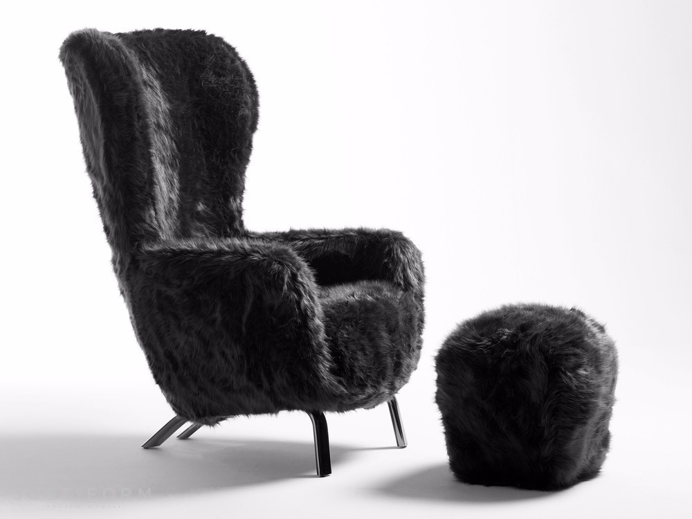 Кресло Guelfo Fur Limited Edition фабрика Opinion Ciatti фотография № 2