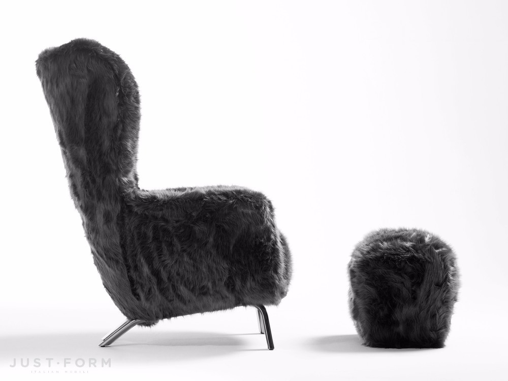 Пуф Guelfo Fur Limited Edition фабрика Opinion Ciatti фотография № 4