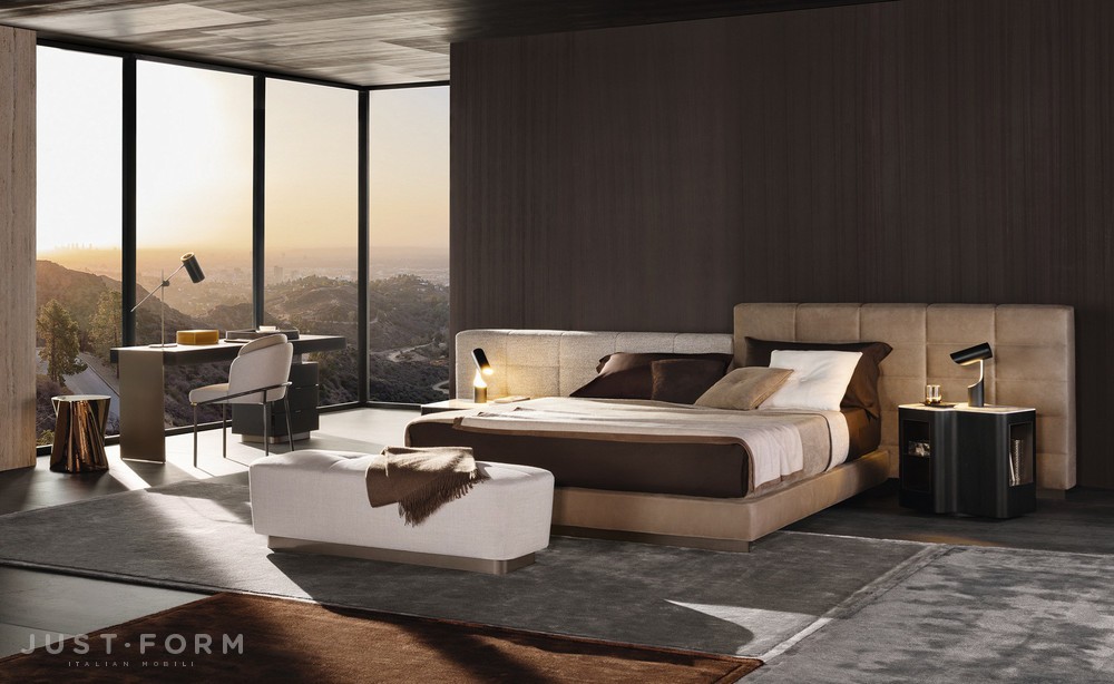 Кровать Lawrence фабрика Minotti фотография № 3
