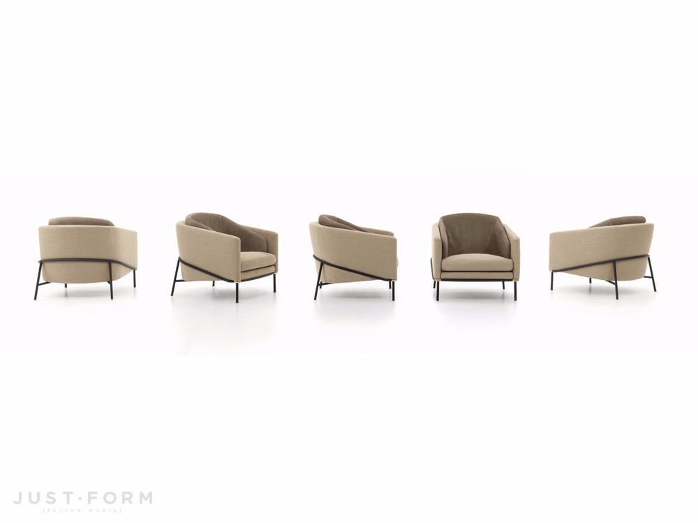 Кресло Fil Noir фабрика Minotti фотография № 5
