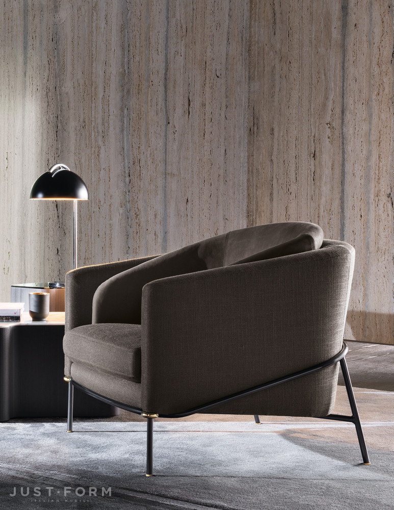 Кресло Fil Noir фабрика Minotti фотография № 9