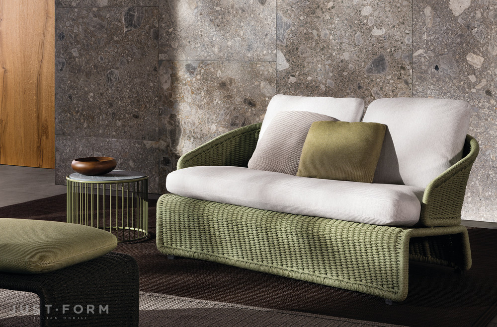 Уличный диван Halley Outdoor фабрика Minotti фотография № 3