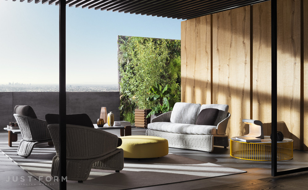 Уличный диван Halley Outdoor фабрика Minotti фотография № 4