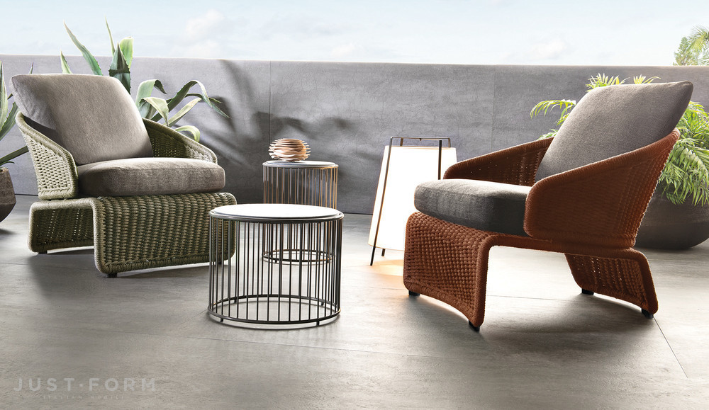 Уличное кресло Halley Outdoor фабрика Minotti фотография № 9