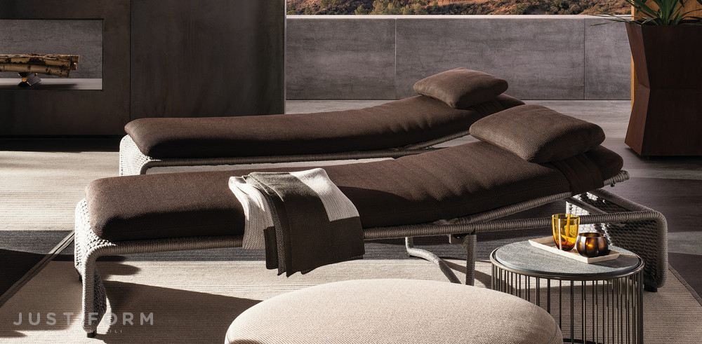Садовый шезлонг Halley Outdoor фабрика Minotti фотография № 6