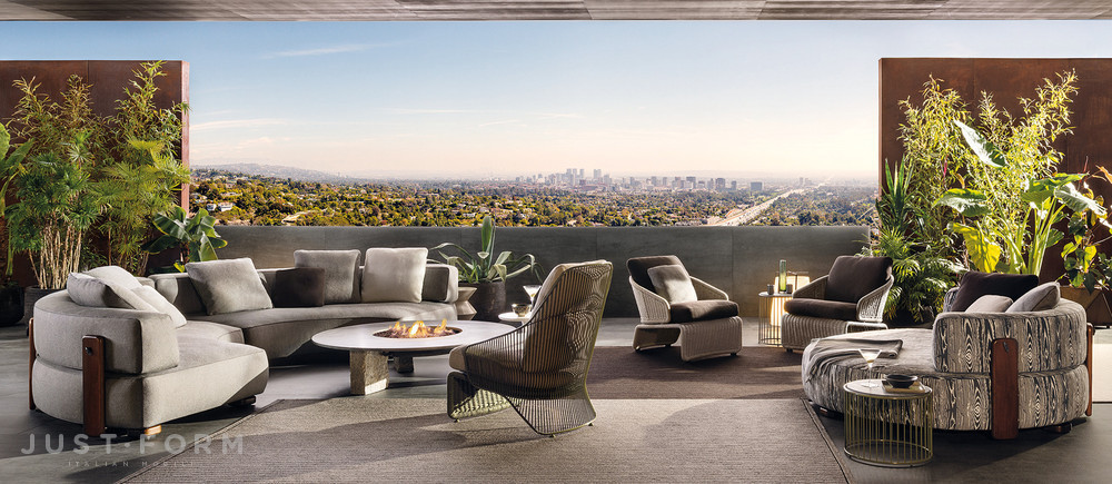 Садовая кровать Florida фабрика Minotti фотография № 2