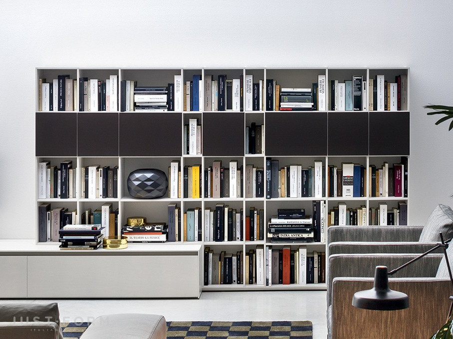 Книжный шкаф Wall 12 фабрика Novamobili фотография № 1