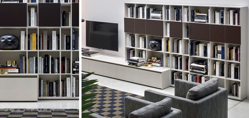 Книжный шкаф Wall 12 фабрика Novamobili фотография № 4