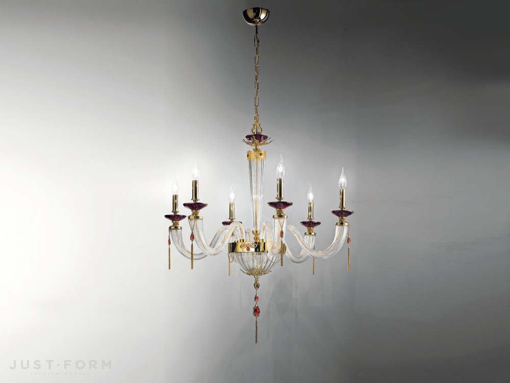 Подвесной светильник Euroluce Lampadari Julienne L6 фабрика Euroluce Lampadari srl фотография № 1