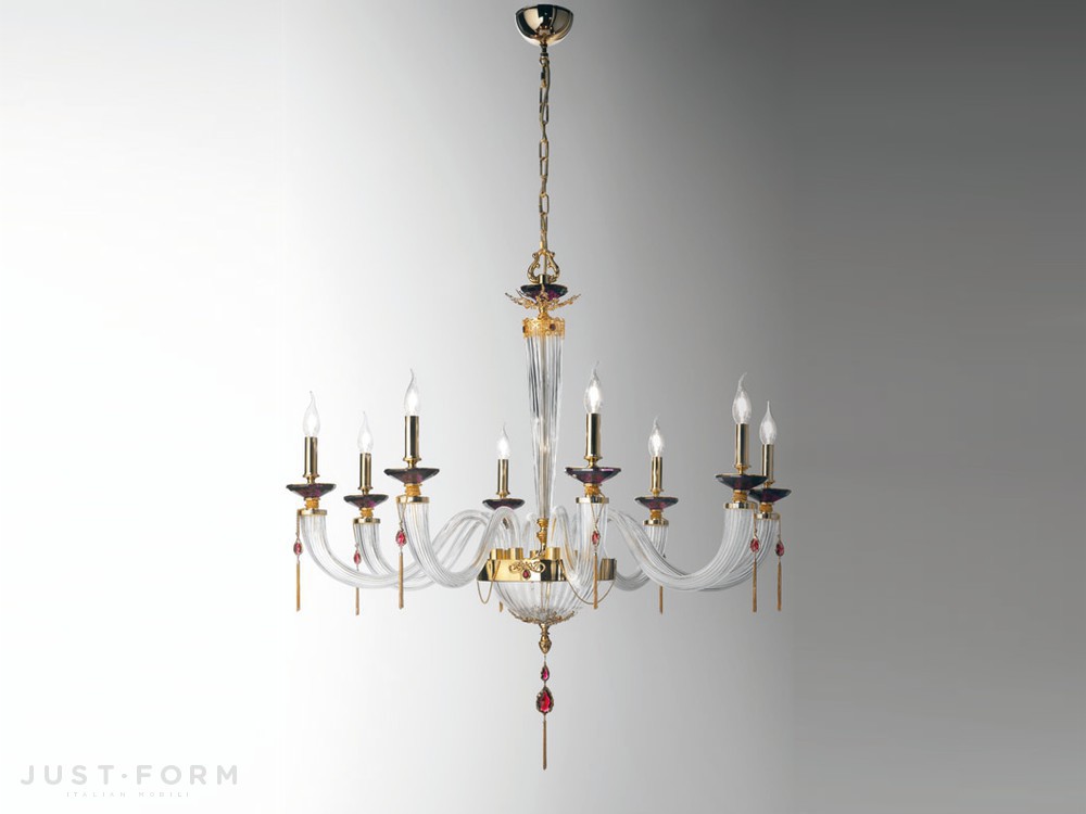 Подвесной светильник Euroluce Lampadari Julienne L8 фабрика Euroluce Lampadari srl фотография № 1