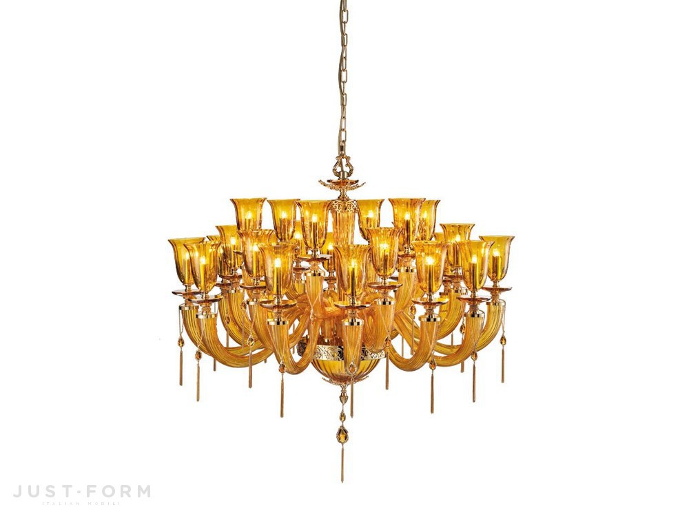 Подвесной светильник Euroluce Lampadari Julienne L12+6+6 Glass фабрика Euroluce Lampadari srl фотография № 1