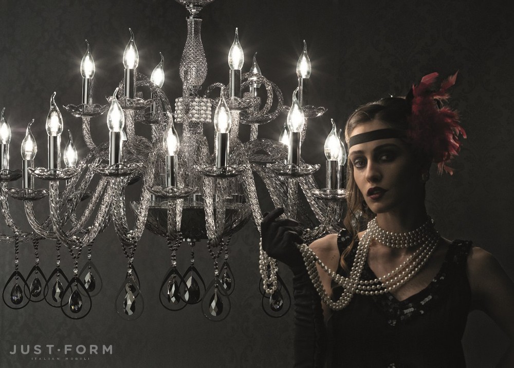 Подвесной светильник Euroluce Lampadari Toochic L12+6+6 фабрика Euroluce Lampadari srl фотография № 2