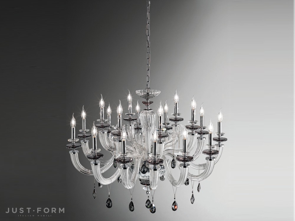 Подвесной светильник Euroluce Lampadari Atalia L12+6 Lux фабрика Euroluce Lampadari srl фотография № 1